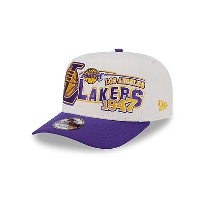 Los Angeles Lakers Team Color New Era 9FIFTY A-Frame Snapback Hat