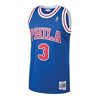 Philadelphia 76ers Allen Iverson Royal Blue Mitchell & Ness 1996-97 Hardwood Classics Swingman Player Jersey