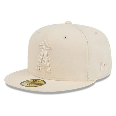 Los Angeles Angels Khaki Brown Color Pack New Era 59FIFTY Fitted Hat