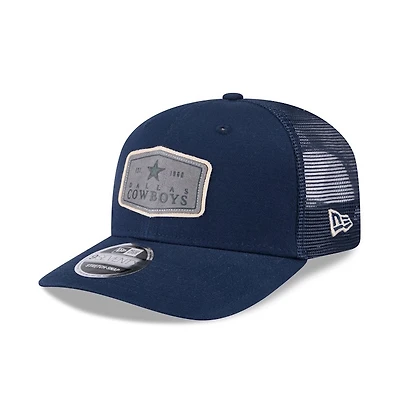 Dallas Cowboys Navy Labeled New Era 9SEVENTY Stretch Snapback Hat