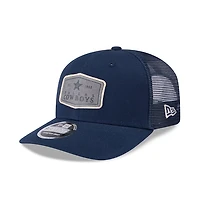 Dallas Cowboys Navy Labeled New Era 9SEVENTY Stretch Snapback Hat