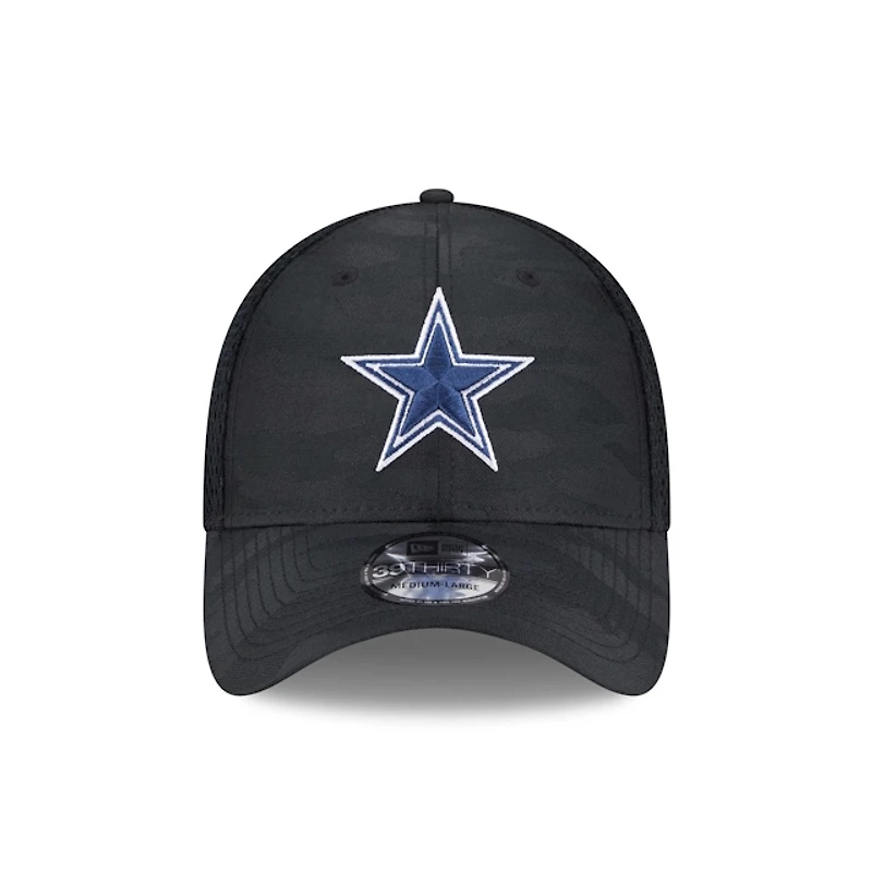 Dallas Cowboys Black Camo New Era 39THIRTY Flex Hat