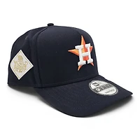 Houston Astros Navy 2017 World Series Patch Leon in the Lab New Era 9FIFTY A-Frame Hat