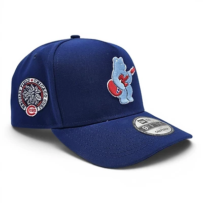 Chicago Cubs Royal Wrigley Field Patch Leon in the Lab New Era 9FIFTY A-Frame Hat