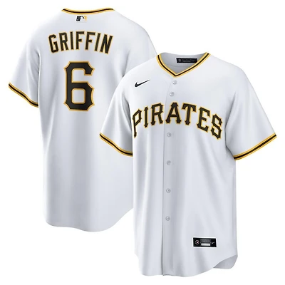 Pittsburgh Pirates Konnor Griffin White Home Nike Replica Jersey
