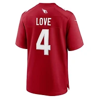 Arizona Cardinals Jeremiyah Love Red Nike Home Game Jersey