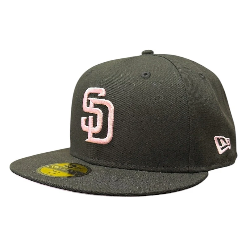 San Diego Padres Black and Pink 40th Anniversary Patch UV New Era 59FIFTY Fitted Hat