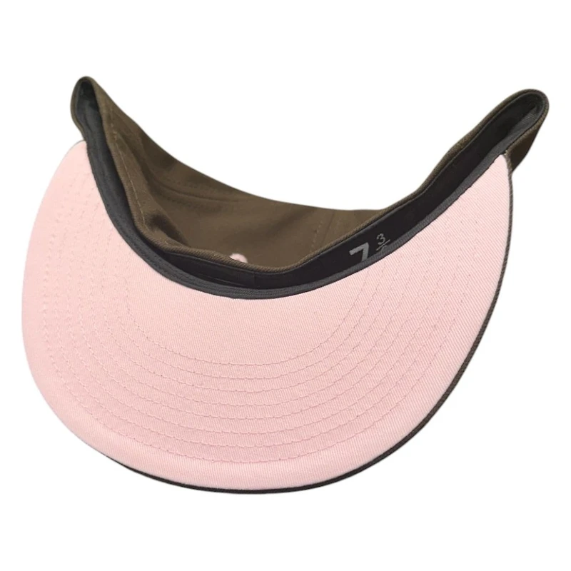 Los Angeles Dodgers Walnut Brown Pink UV New Era 59FIFTY Fitted Hat