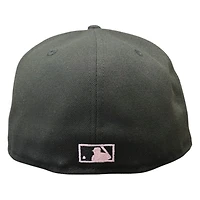 Los Angeles Dodgers Black and Pink 100th Anniversary Patch UV New Era 59FIFTY Fitted Hat