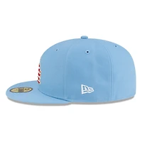Los Angeles Dodgers Sky Blue USA Logo 250th Anniversary Patch New Era 59FIFTY Fitted Hat