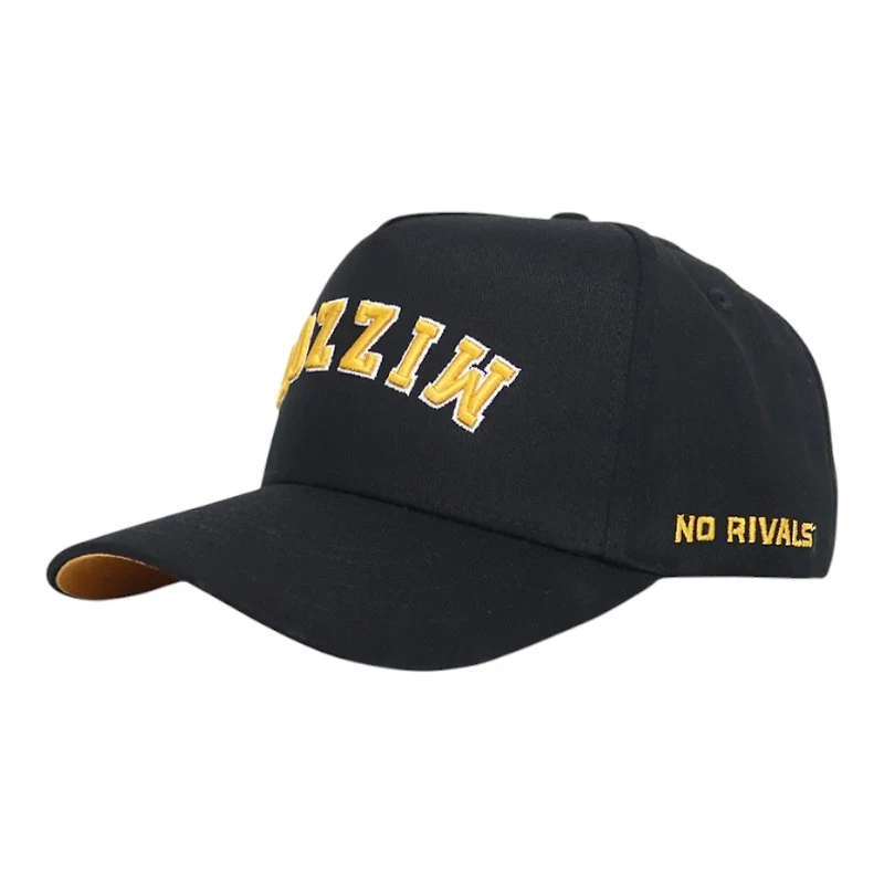 Missouri Tigers Black Upside Down Logo No Rivals Snapback Hat