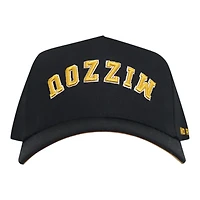 Missouri Tigers Black Upside Down Logo No Rivals Snapback Hat