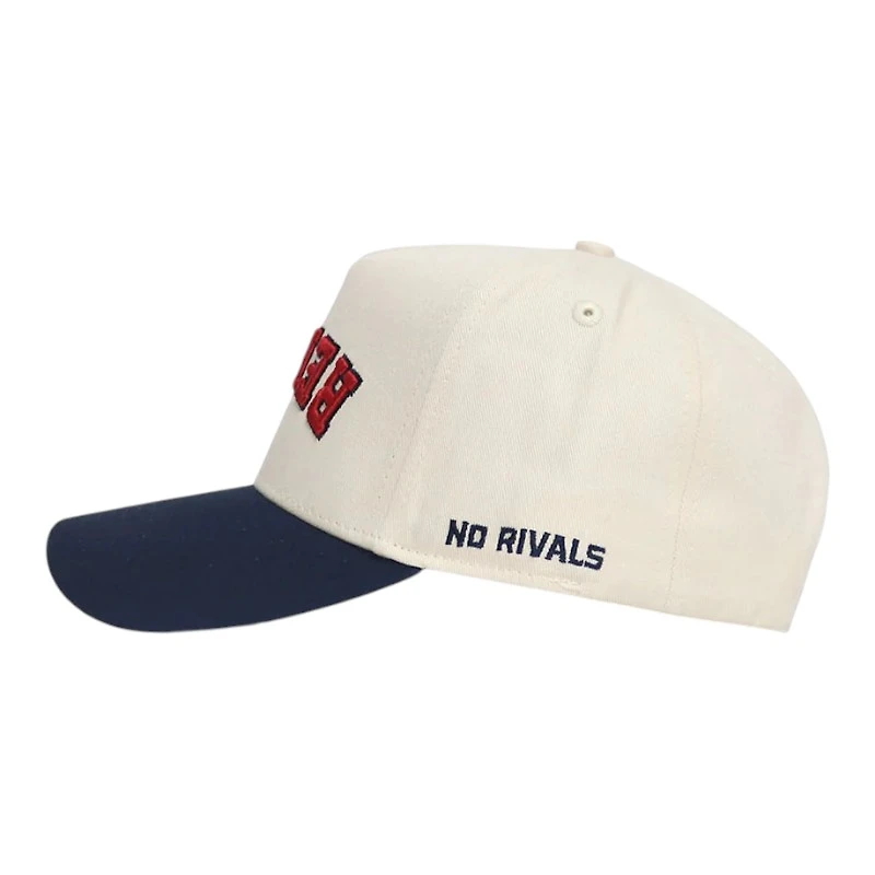 Ole Miss Rebels Classic Upside Down Logo No Rivals Snapback Hat