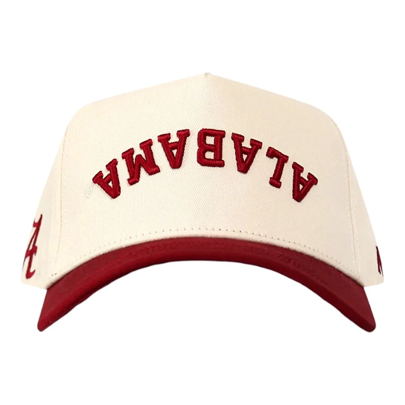 Alabama Crimson Tide Classic Upside Down Logo No Rivals Snapback Hat