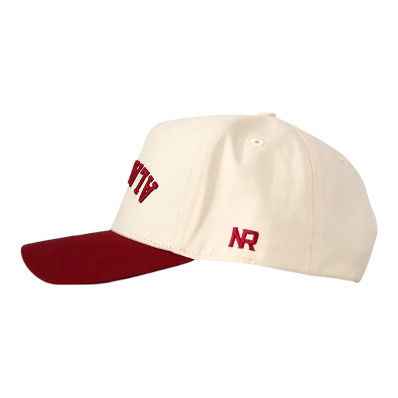 Alabama Crimson Tide Classic Upside Down Logo No Rivals Snapback Hat