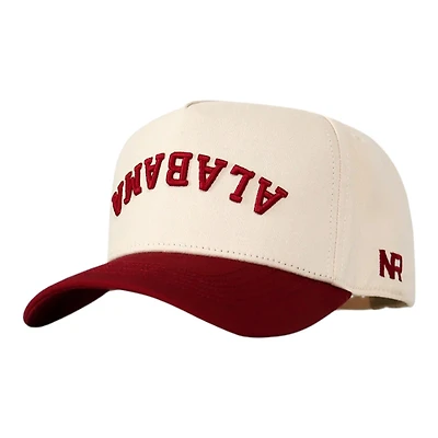 Alabama Crimson Tide Classic Upside Down Logo No Rivals Snapback Hat