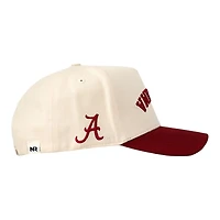 Alabama Crimson Tide Classic Upside Down Logo No Rivals Snapback Hat