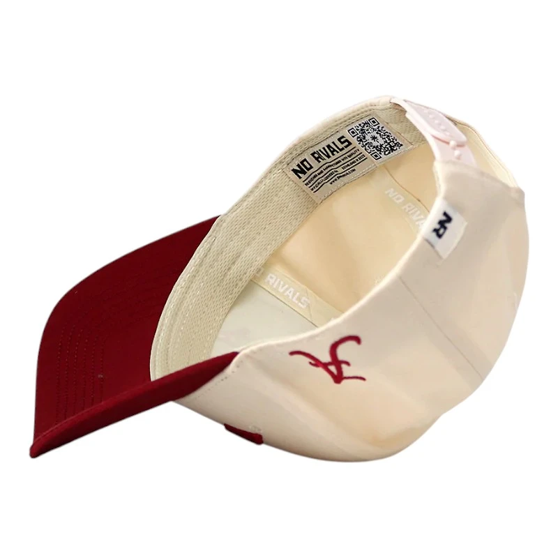 Alabama Crimson Tide Classic Upside Down Logo No Rivals Snapback Hat