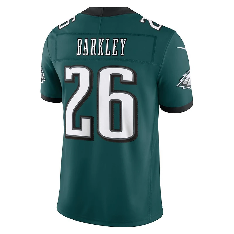 Philadelphia Eagles Saquon Barkley Midnight Green Nike Vapor F.U.S.E Stitched Limited Jersey
