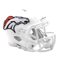 Denver Broncos White 2024 Alternate Riddell Speed Mini Helmet