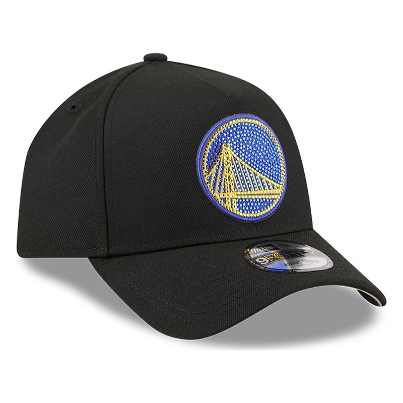 Golden State Warriors Black 2026 NBA Draft New Era 9FORTY A-Frame Snapback Hat