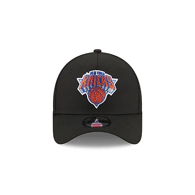 New York Knicks Black 2026 NBA Draft New Era 9FORTY A-Frame Snapback Hat