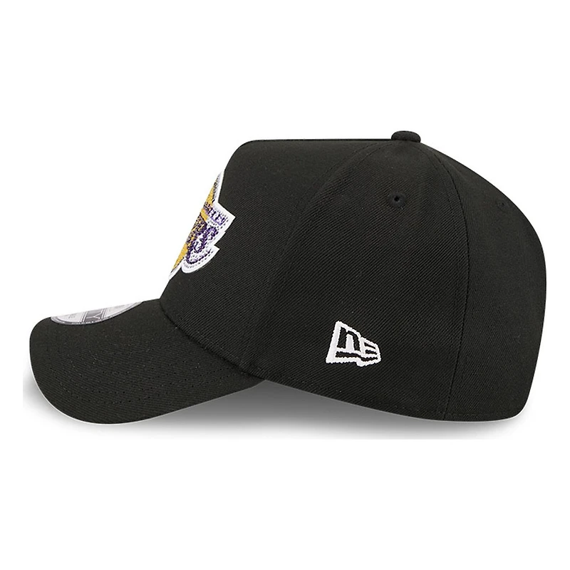 Los Angeles Lakers Black 2026 NBA Draft New Era 9FORTY A-Frame Snapback Hat