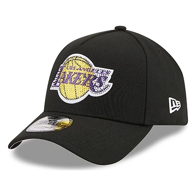 Los Angeles Lakers Black 2026 NBA Draft New Era 9FORTY A-Frame Snapback Hat