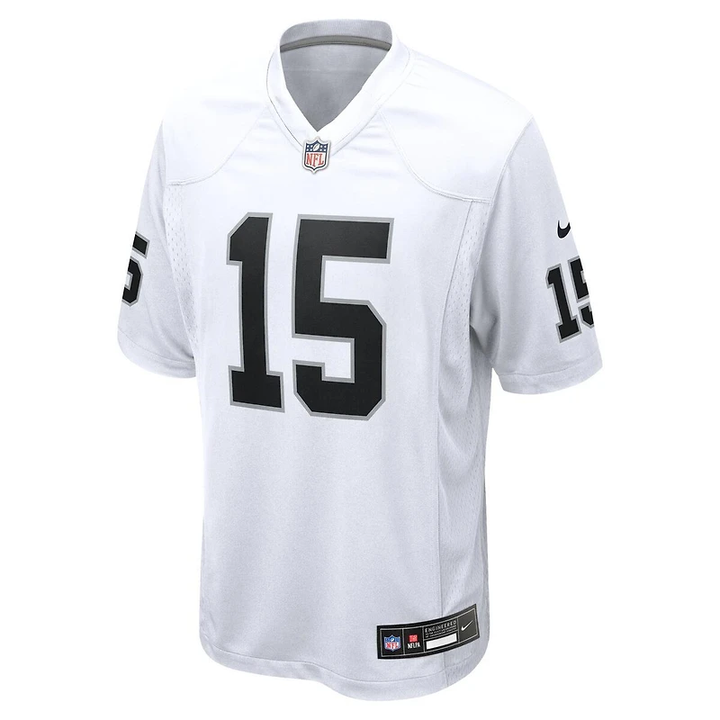 Las Vegas Raiders Fernando Mendoza White Nike Game Jersey