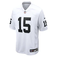 Las Vegas Raiders Fernando Mendoza White Nike Game Jersey