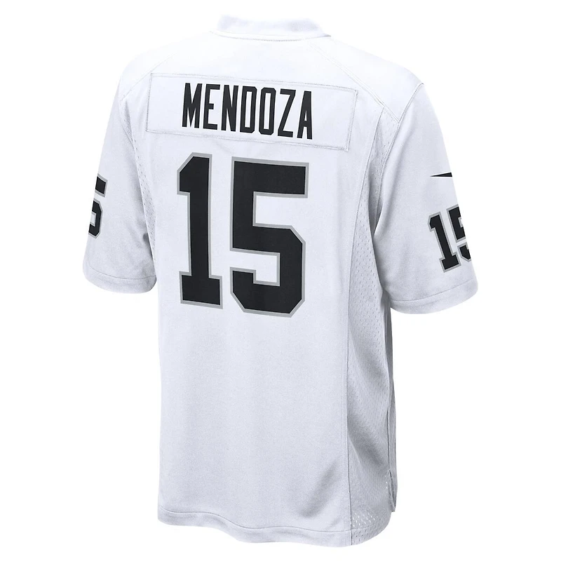 Las Vegas Raiders Fernando Mendoza White Nike Game Jersey