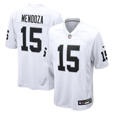 Las Vegas Raiders Fernando Mendoza White Nike Game Jersey