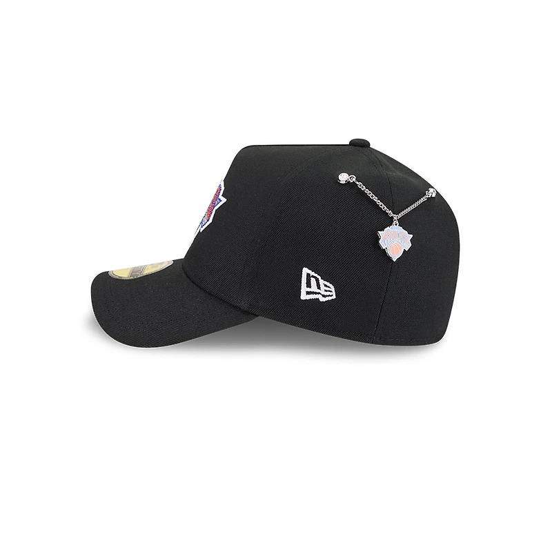 New York Knicks Black 2026 NBA Draft Era 59FORTY A-Frame Fitted Hat