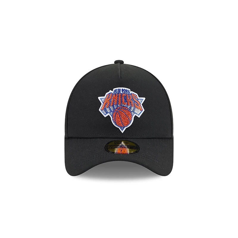 New York Knicks Black 2026 NBA Draft Era 59FORTY A-Frame Fitted Hat