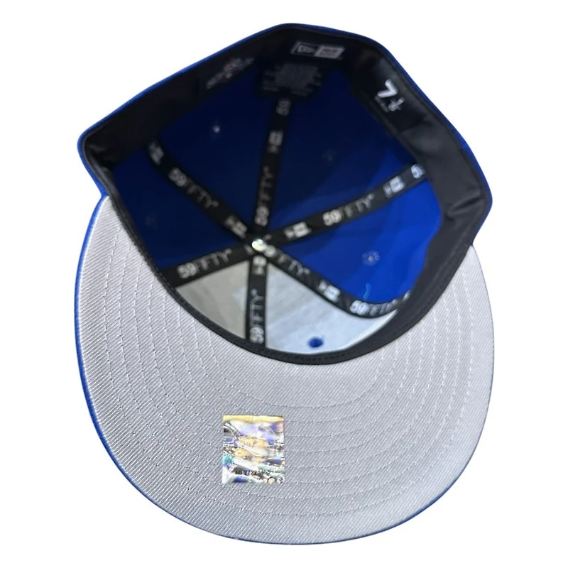 Stockton Ports Royal Blue Throwback Logo MiLB New Era 59FIFTY Fitted Hat
