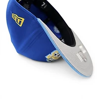 Denver Nuggets Blue Bead Radiant 2T Leon the Lab 2005 ASG Patch Grey UV New Era 59FIFTY Fitted Hat
