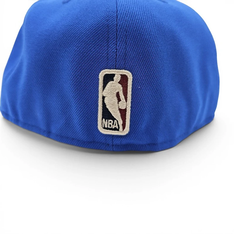 Denver Nuggets Blue Bead Radiant 2T Leon the Lab 2005 ASG Patch Grey UV New Era 59FIFTY Fitted Hat