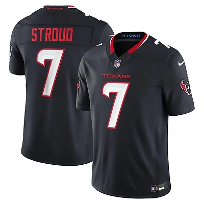 Houston Texans C.J. Stroud Pitch Blue Nike Vapor F.U.S.E Stitched Limited Jersey
