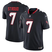 Houston Texans C.J. Stroud Pitch Blue Nike Vapor F.U.S.E Stitched Limited Jersey