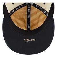 Seattle Mariners 2026 Fourth of July USA 250 Patch New Era 59FIFTY Fitted Hat