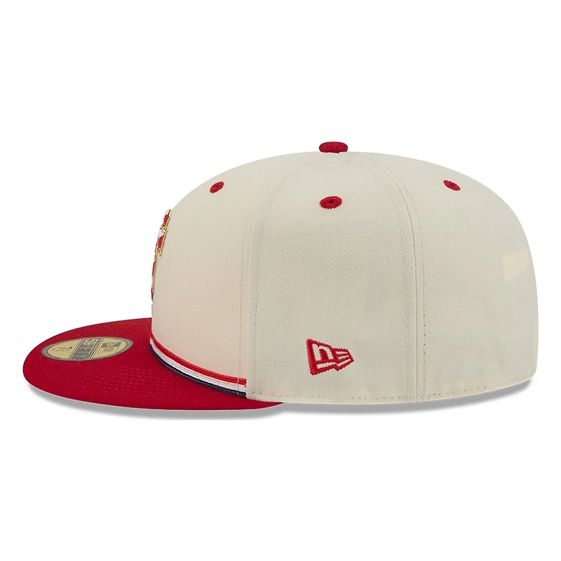 San Francisco Giants 2026 Fourth of July USA 250 Patch New Era 59FIFTY Fitted Hat