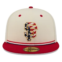 San Francisco Giants 2026 Fourth of July USA 250 Patch New Era 59FIFTY Fitted Hat