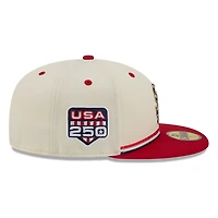 San Francisco Giants 2026 Fourth of July USA 250 Patch New Era 59FIFTY Fitted Hat