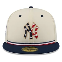 New York Yankees 2026 Fourth of July USA 250 Patch Era 59FIFTY Fitted Hat