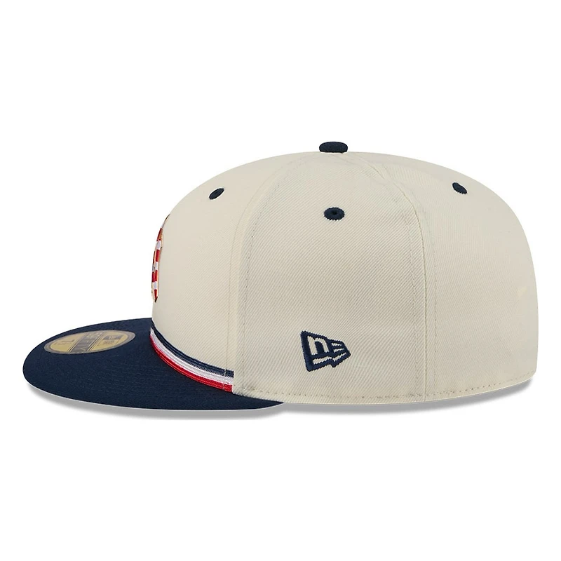 New York Yankees 2026 Fourth of July USA 250 Patch Era 59FIFTY Fitted Hat