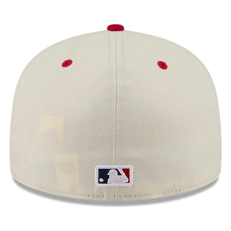 MLB Logo 2026 Fourth of July USA 250 Patch New Era 59FIFTY Fitted Hat