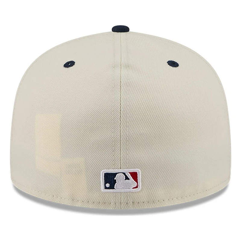 Atlanta Braves 2026 Fourth of July USA 250 Patch New Era 59FIFTY Fitted Hat