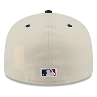 Atlanta Braves 2026 Fourth of July USA 250 Patch New Era 59FIFTY Fitted Hat