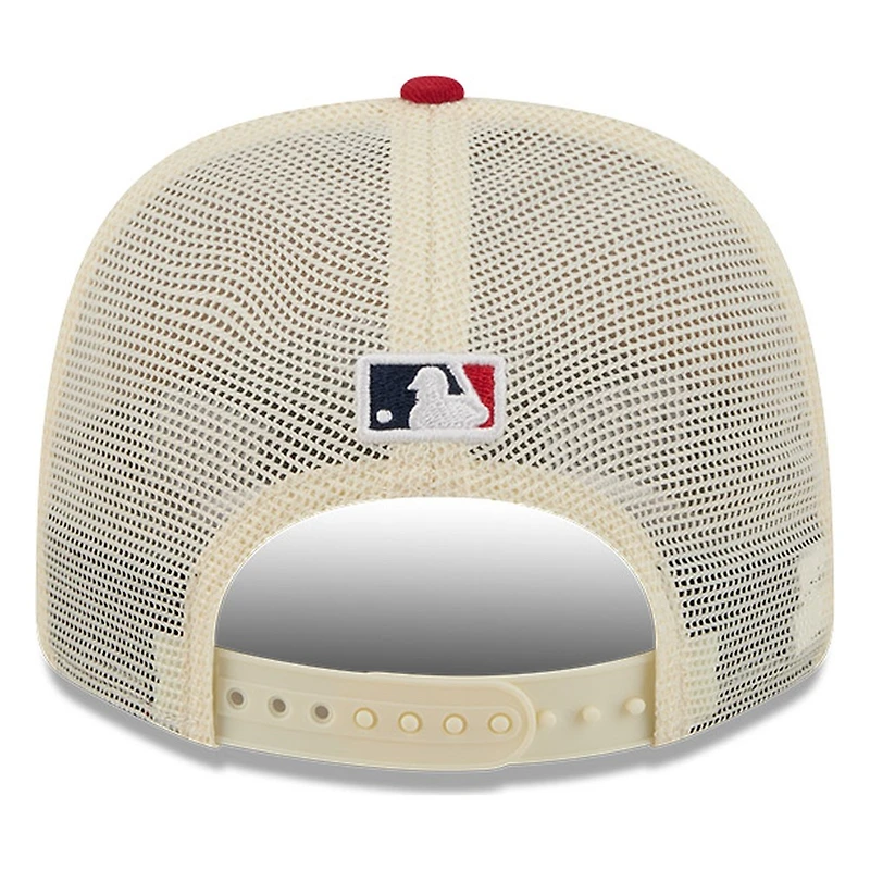 San Francisco Giants 2026 Fourth of July USA 250 Patch New Era 9SEVENTY Trucker Adjustable Snapback Hat