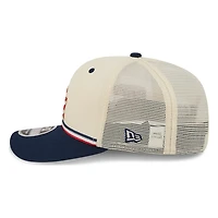 Los Angeles Dodgers 2026 Fourth of July USA 250 Patch New Era 9SEVENTY Trucker Adjustable Snapback Hat